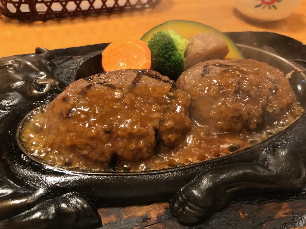 静岡 さわやかハンバーグ】久しぶりにやっと食べれた！！牛肉100